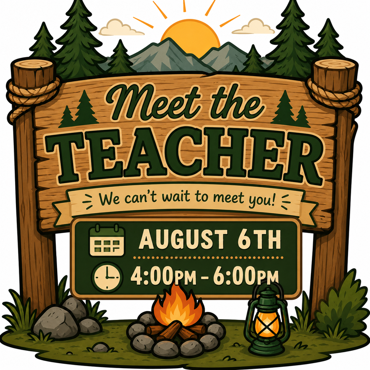 Meet the Teacher Graphic